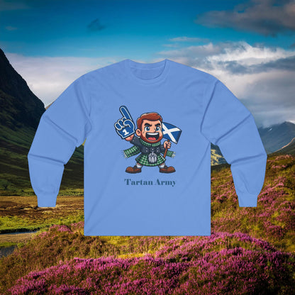 Scotland Tartan Army Long Sleeve Tee