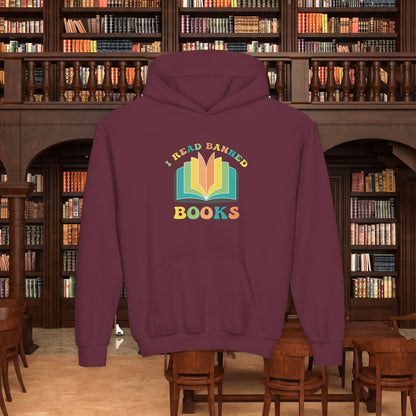 I Read Banned Books Youth Hoodie