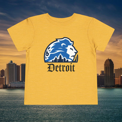 Detroit Football Skyline Toddler Tee