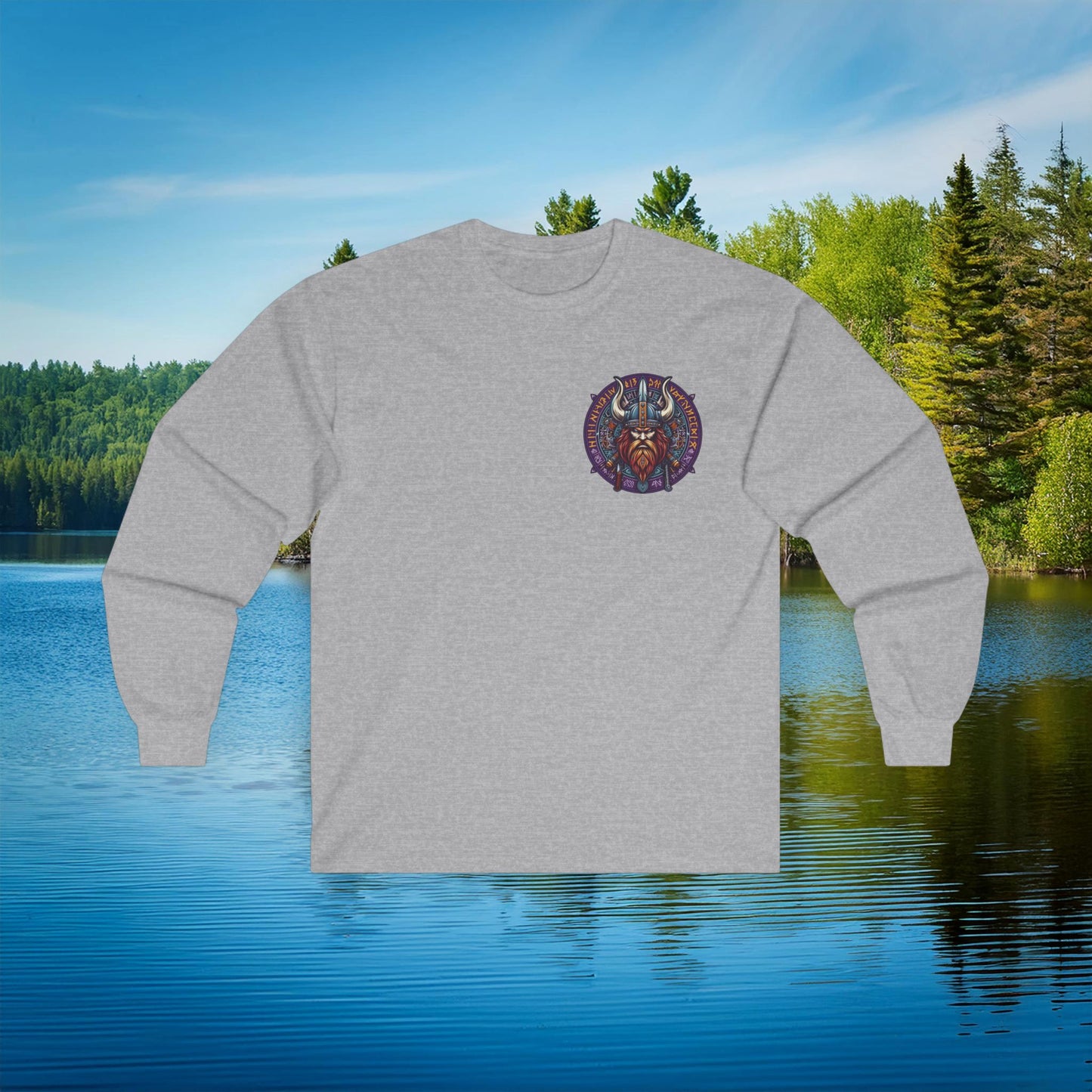 Viking From the North Long Sleeve Tee