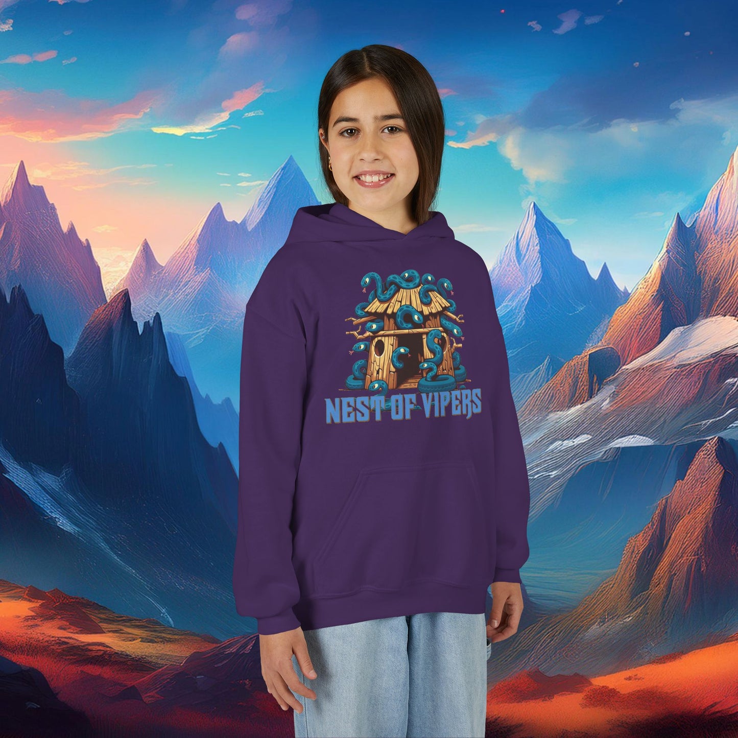 Nest of Vipers Youth Hoodie