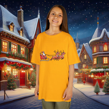 Santa's Sleigh Kids Tee