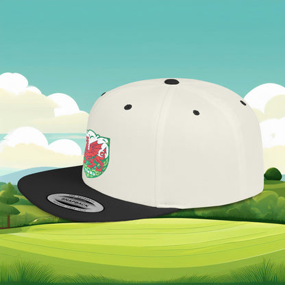 The Cymru Flat Bill Snapback