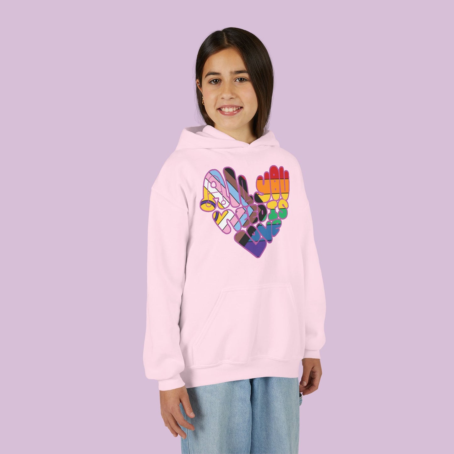 All You Need Is Love Youth Hoodie