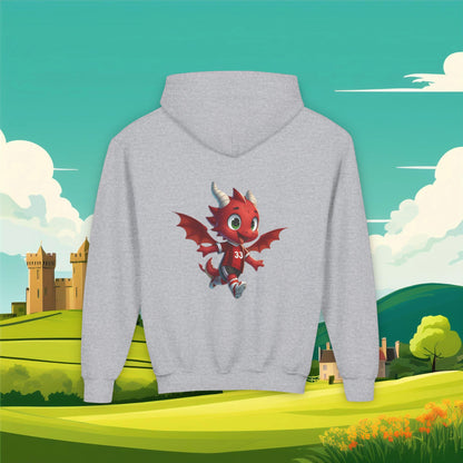 Wrecsam Mini Red Dragon Youth Hoodie
