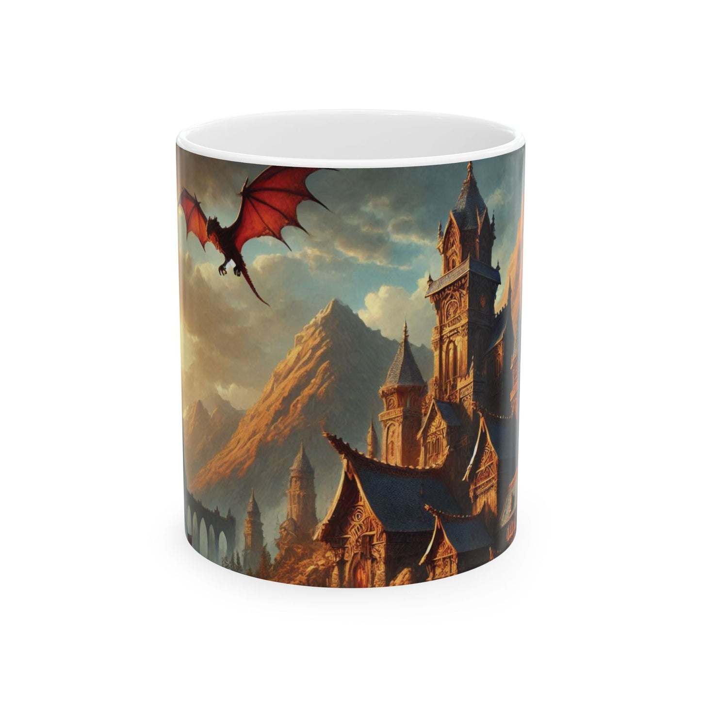 Dragon Flight Ceramic Mugs (11oz\15oz)