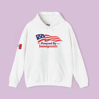 Powered By Immigrants Hoodie