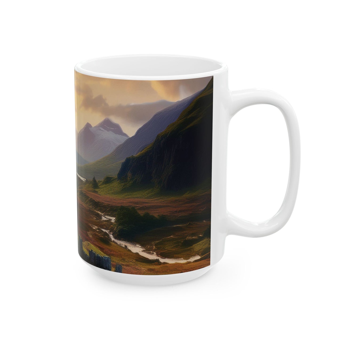 Misty Glen Ceramic Mugs (11oz\15oz)