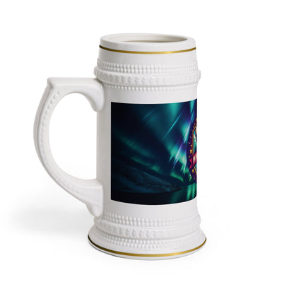 Minnesota United Northern Lights Crest Stein Mug