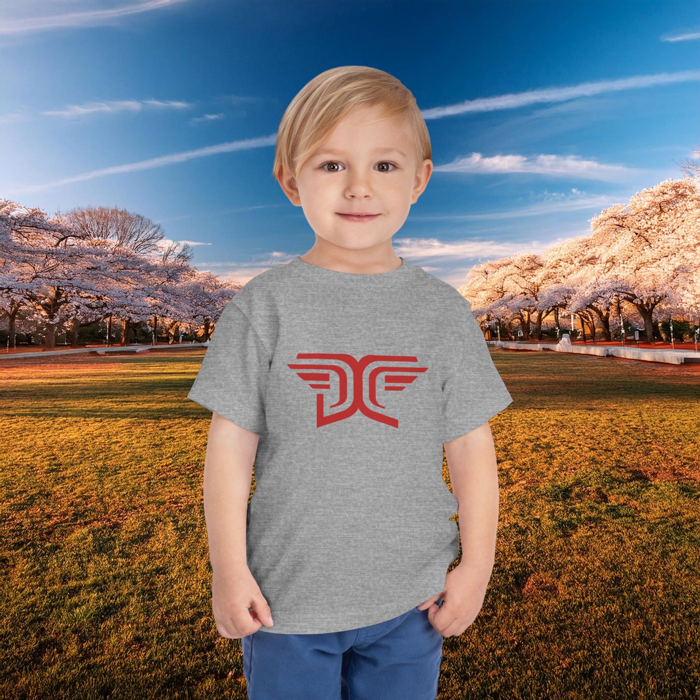 Winged DC Toddler Tee