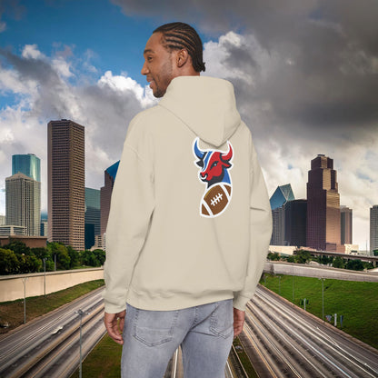 Houston Bull Football Hoodie