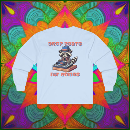 The "Beats Not Bombs" Peace Long Sleeve Tee