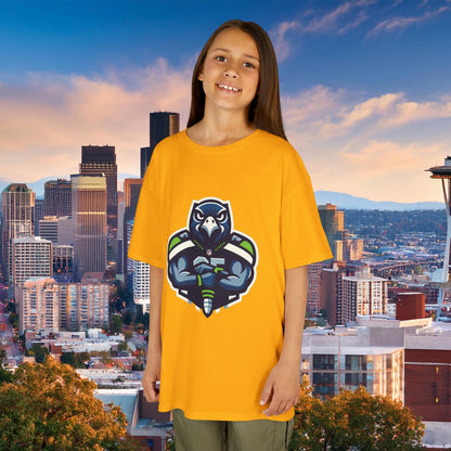 Seattle Football Player Kids Tee