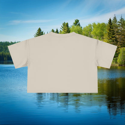 Timber Wolf Women's Crop Tee