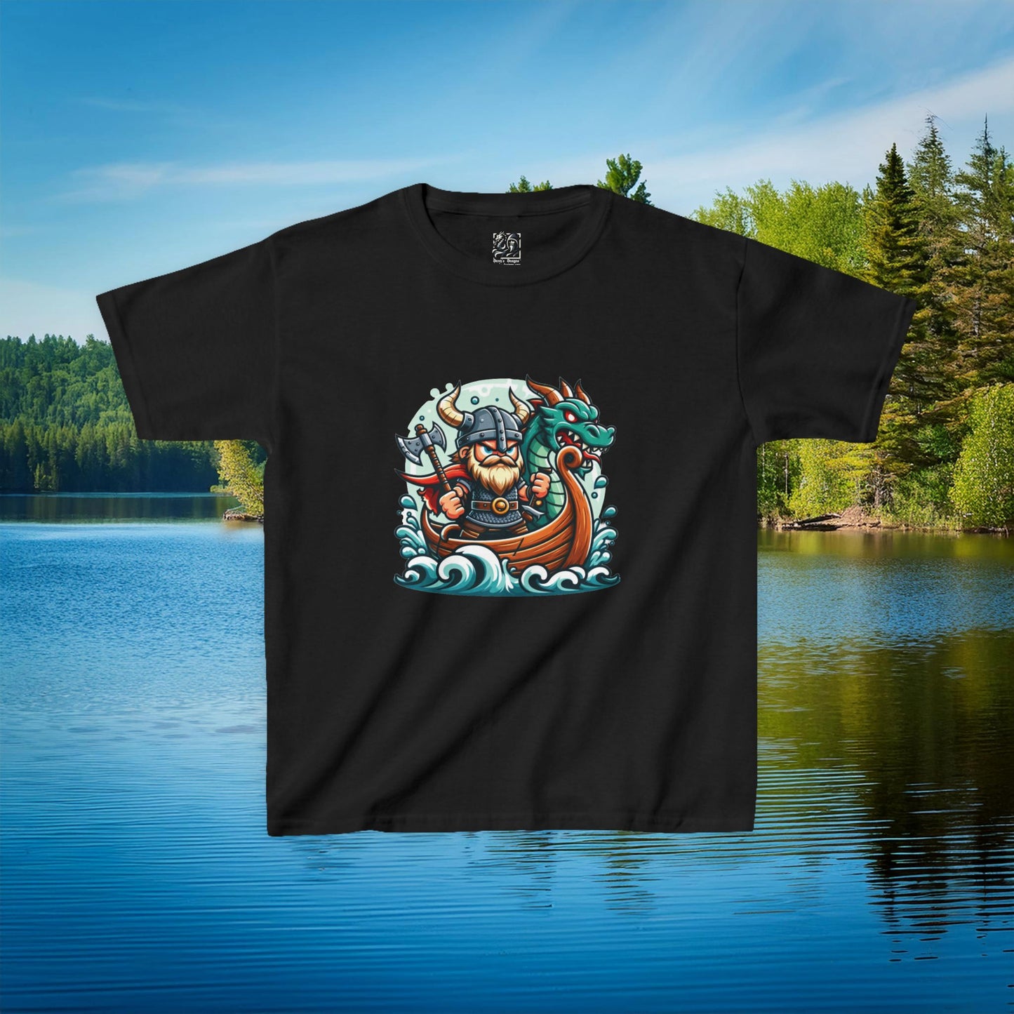 Viking and Dragon Kids Tee
