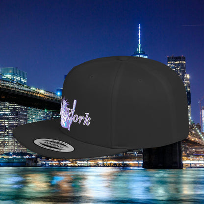 New York Lady Liberty Flat Bill Snapback