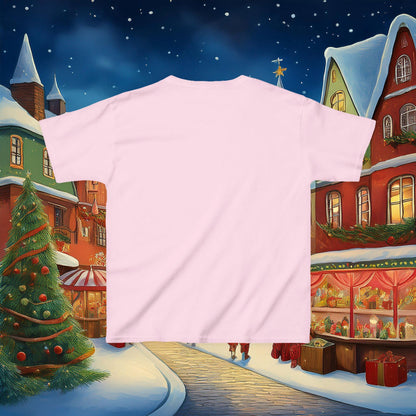 Catching Waves Santa Kids Tee