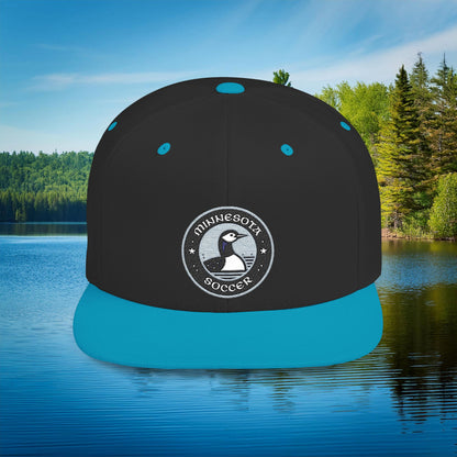 Minnesota United Crest Flat Bill Snapback