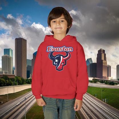 Houston Skull Youth Hoodie