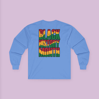 Black History Month Long Sleeve Tee