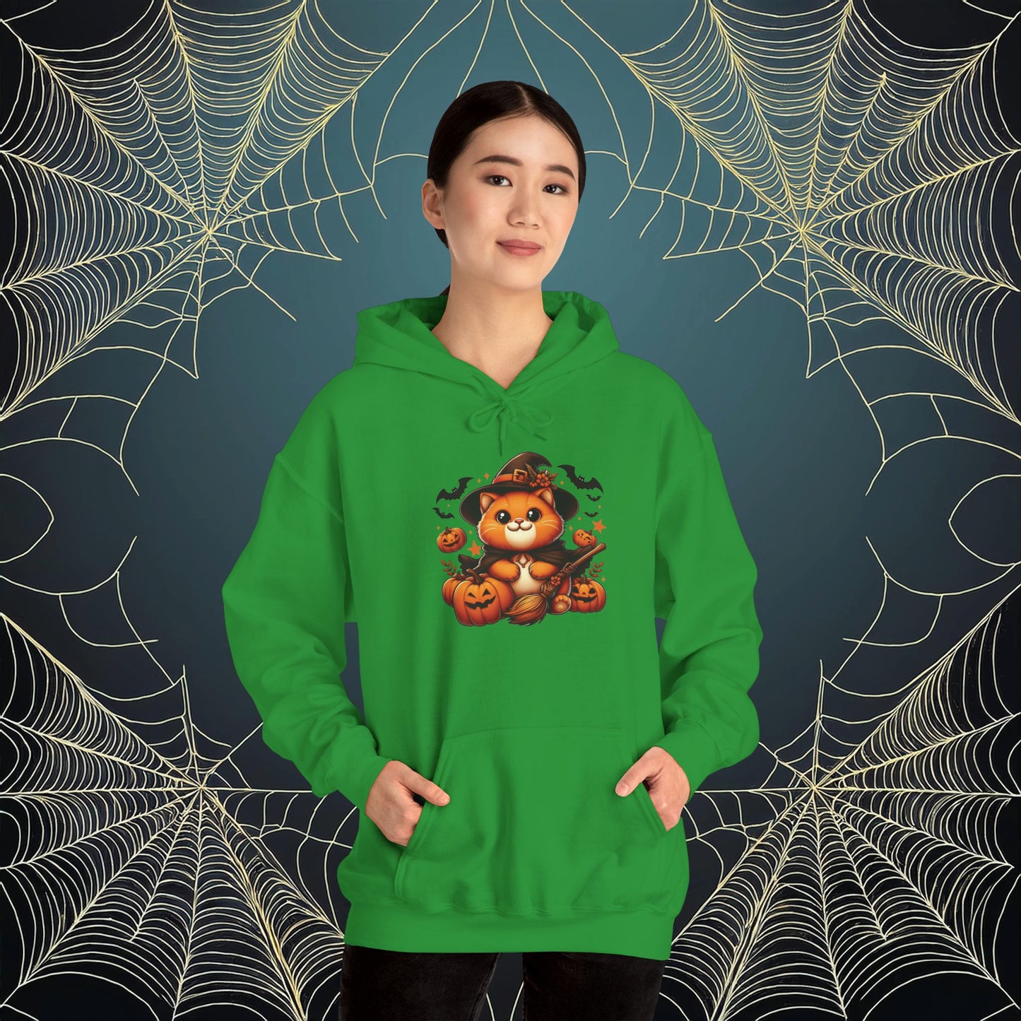 Halloween Cat Hoodie
