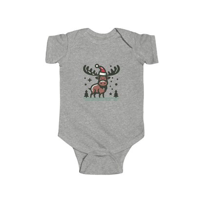 Christmas Moose Infant Bodysuit