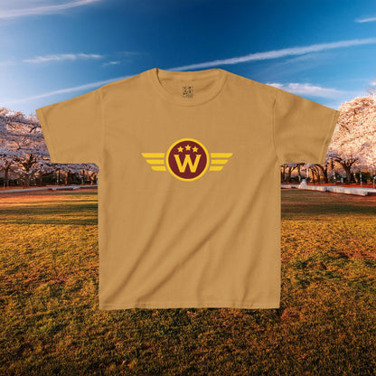 Washington DC Football Logo Kids Tee