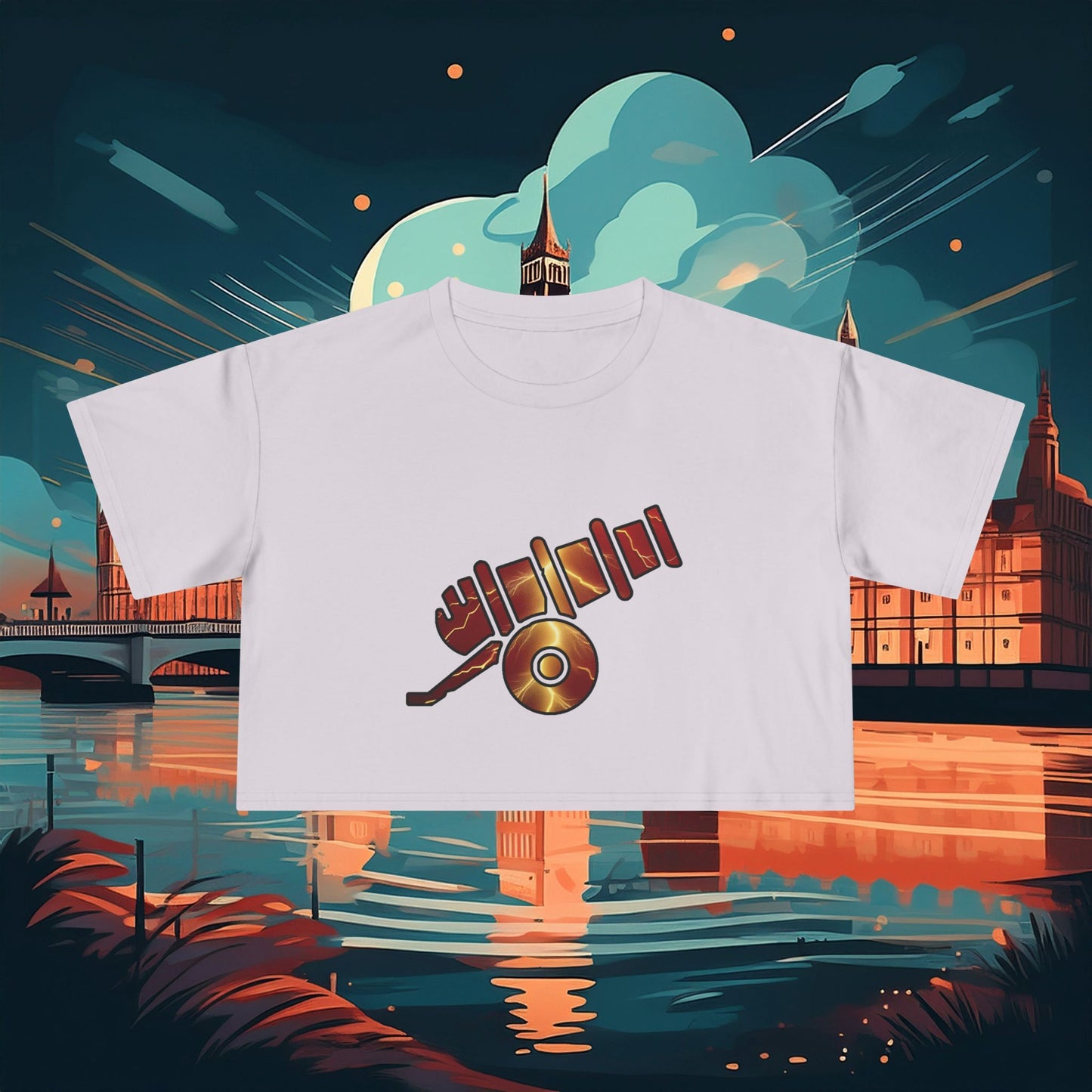 Lightning Artillery Women's Crop Tee