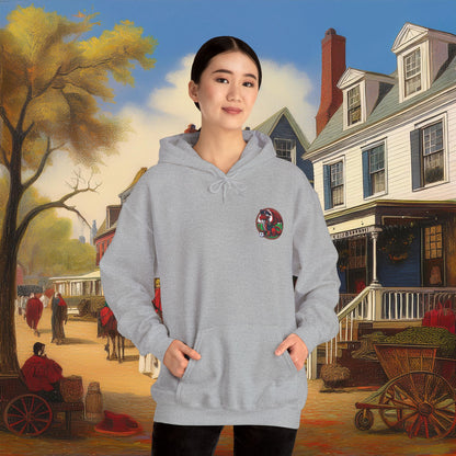 Revolutionary Red Dragons Front & Back Logo Hoodie