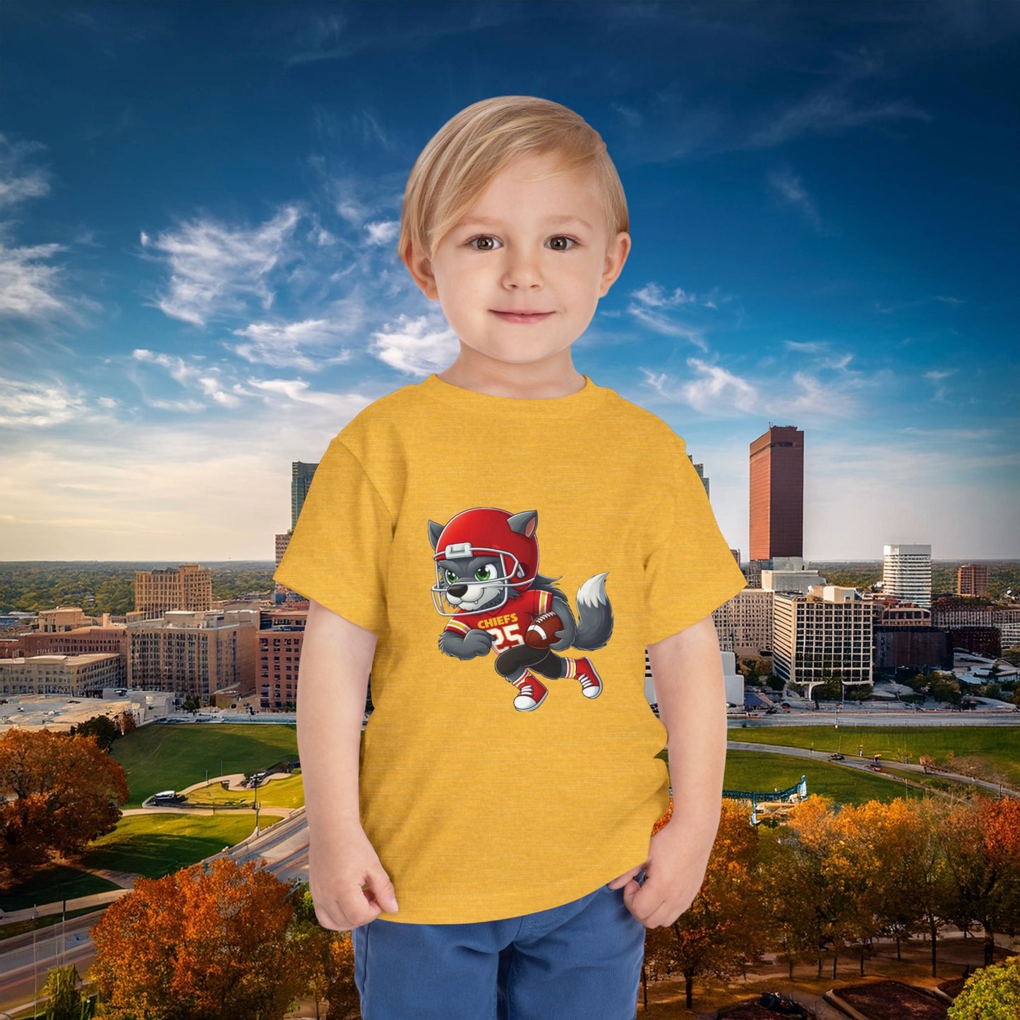 Kansas City Wolf Player Toddler Tee
