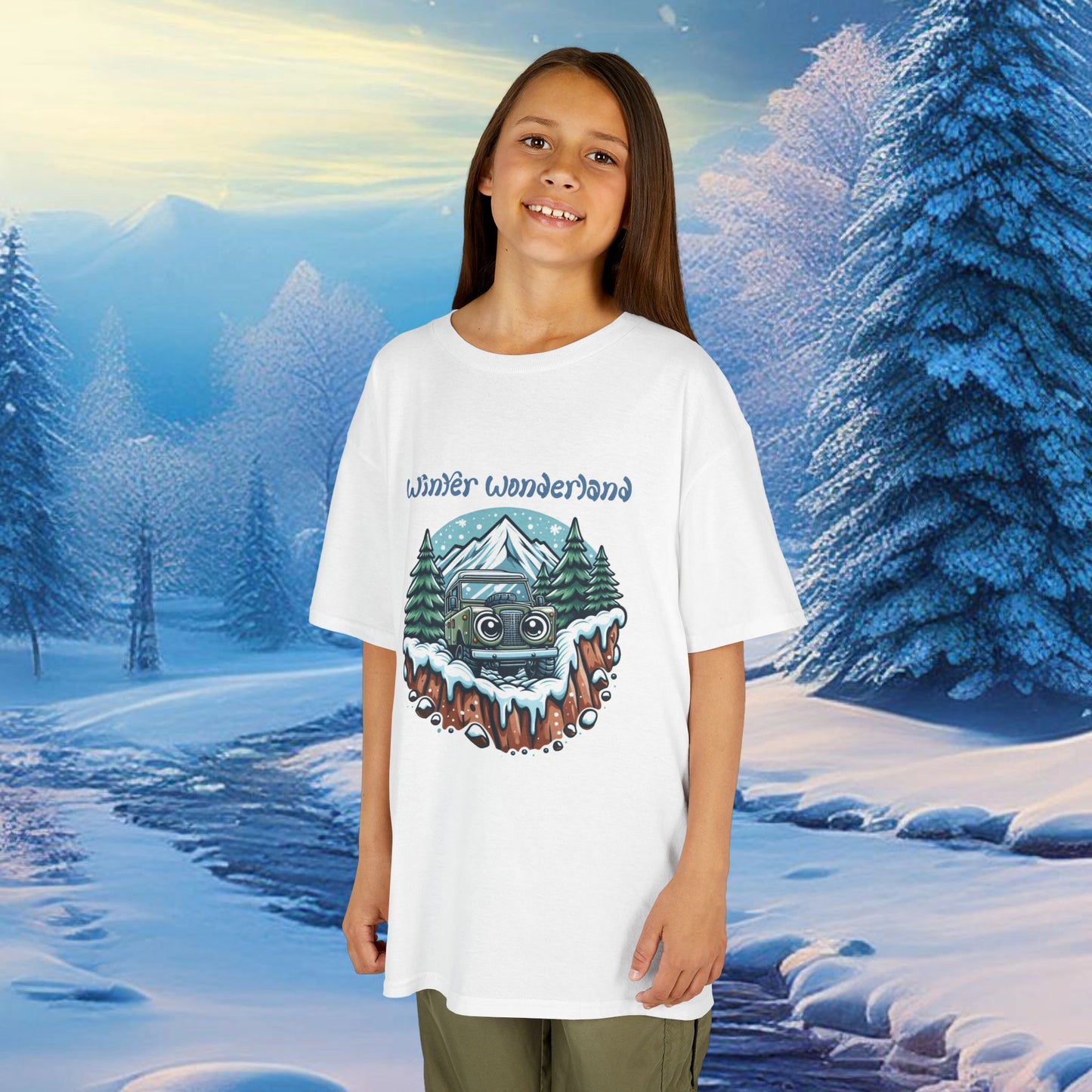 Winter Wonderland Off-road Kids Tee