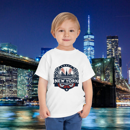 New York Bronx Baseball Toddler Tee