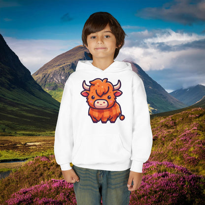 Highland Coo Youth Hoodie