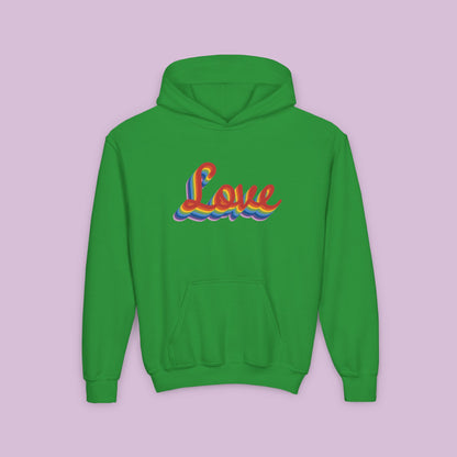 Rainbow Love Youth Hoodie