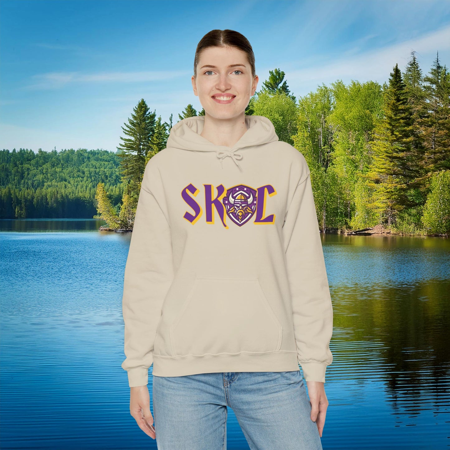 Minnesota Football SKOL Logo Hoodie