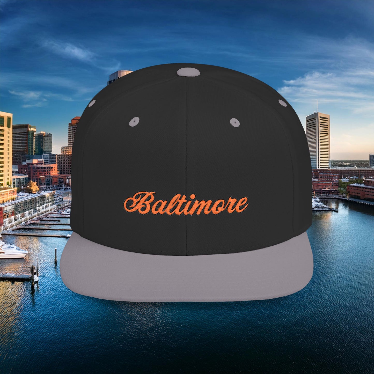 Baltimore Flat Bill Snapback