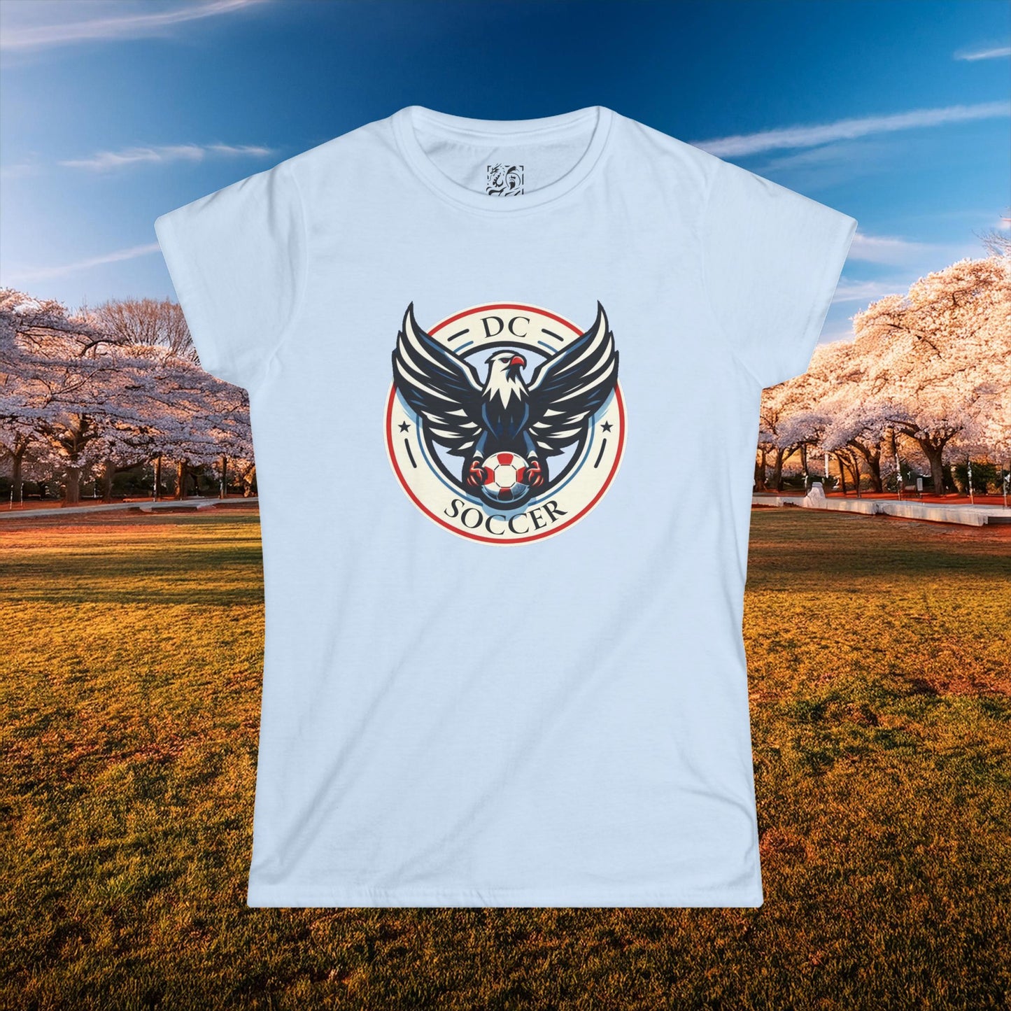 DC United Logo Women's Softstyle Tee