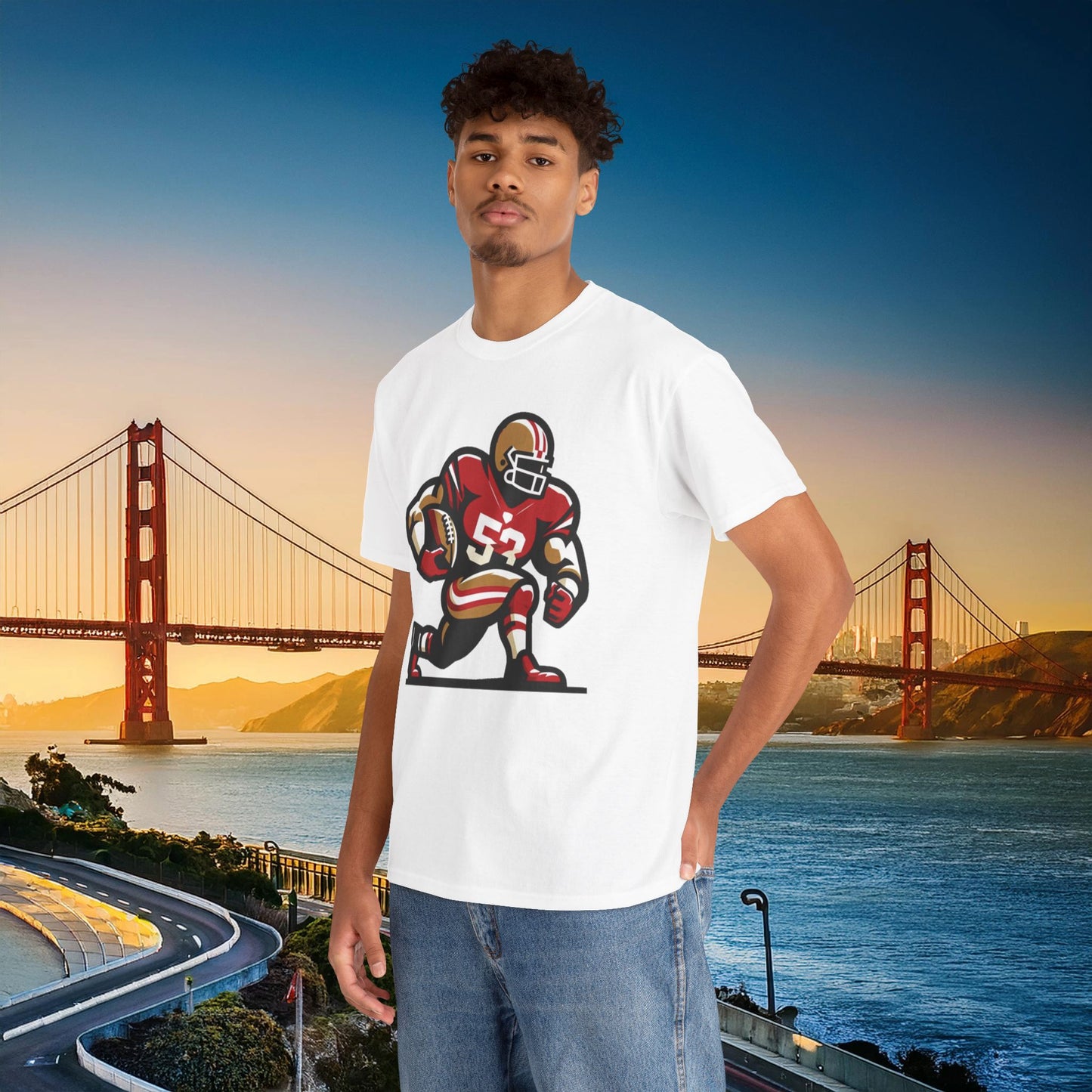San Francisco Football Player Tee
