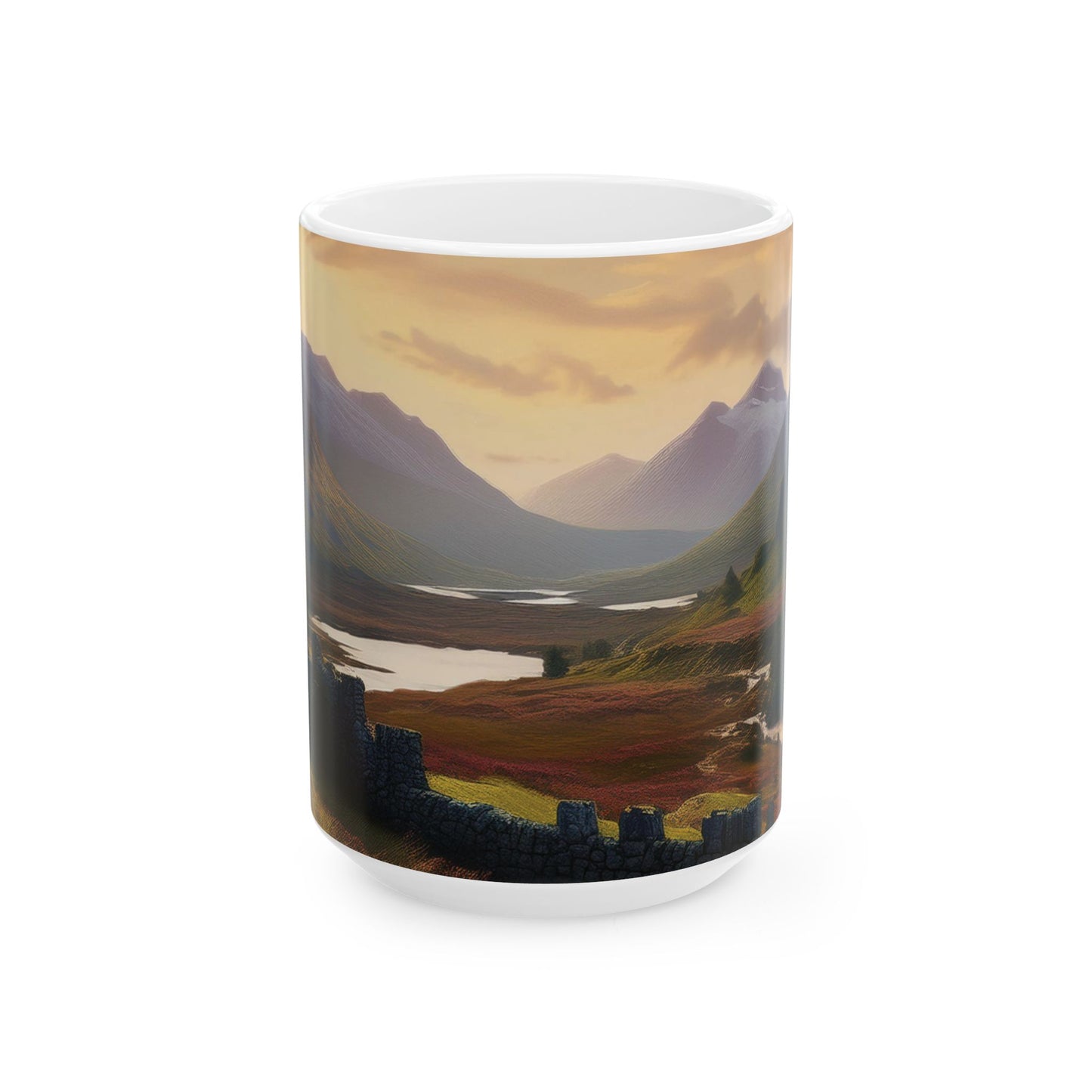 Misty Glen Ceramic Mugs (11oz\15oz)