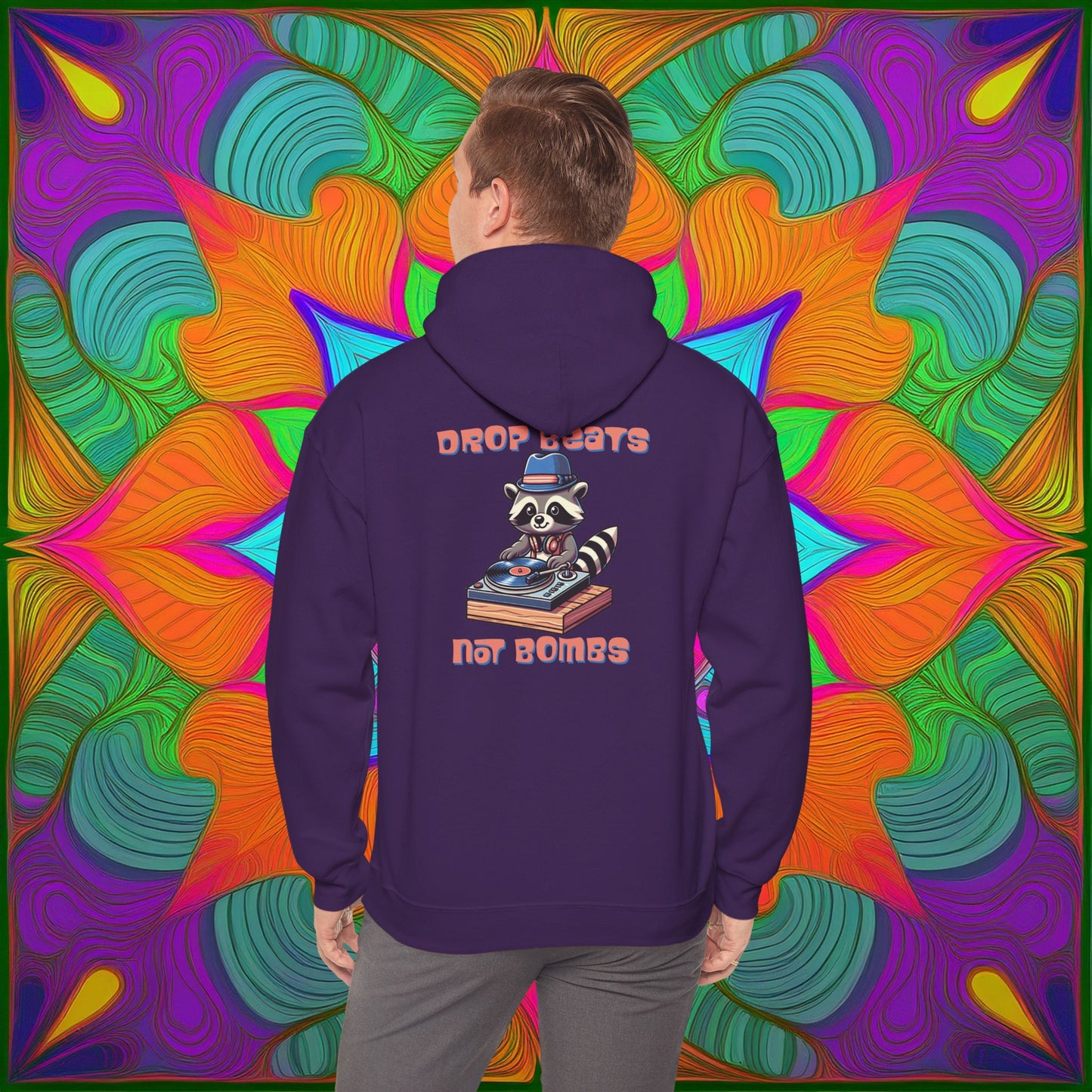 "Beats Not Bombs" Peace Hoodie