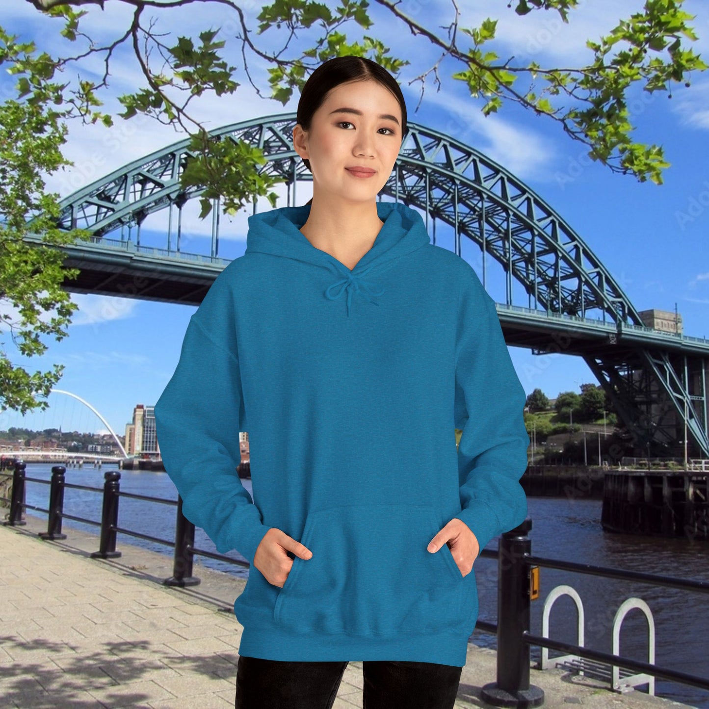 Newcastle United Blue Star Mags Hoodie