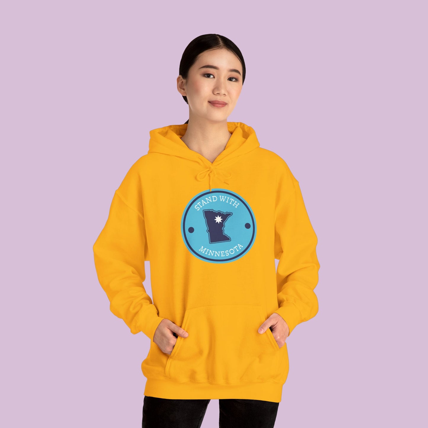Stand With Minnesota Logo Hoodie