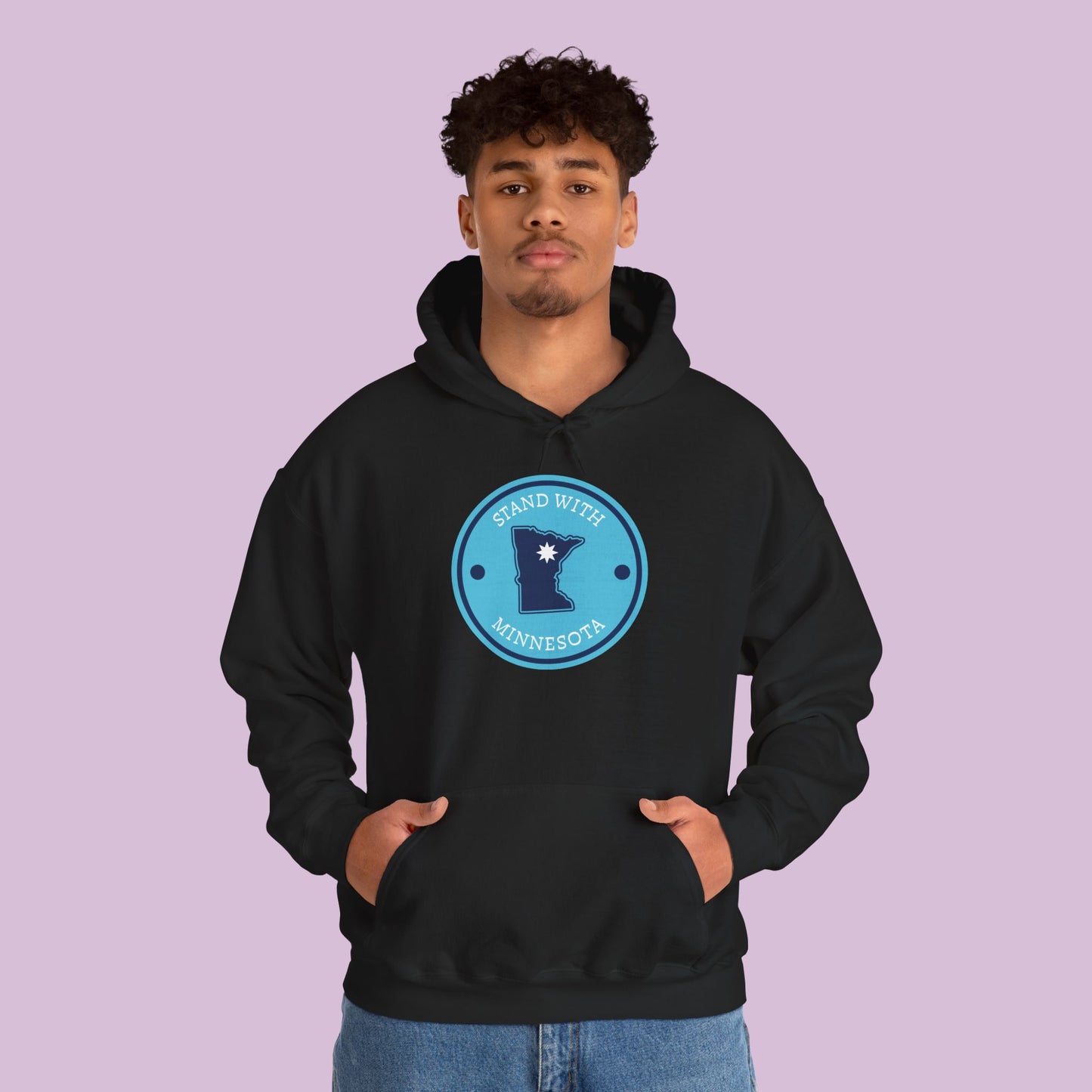 Stand With Minnesota Logo Hoodie