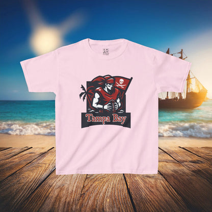 Tampa Bay Football Player Kids Tee