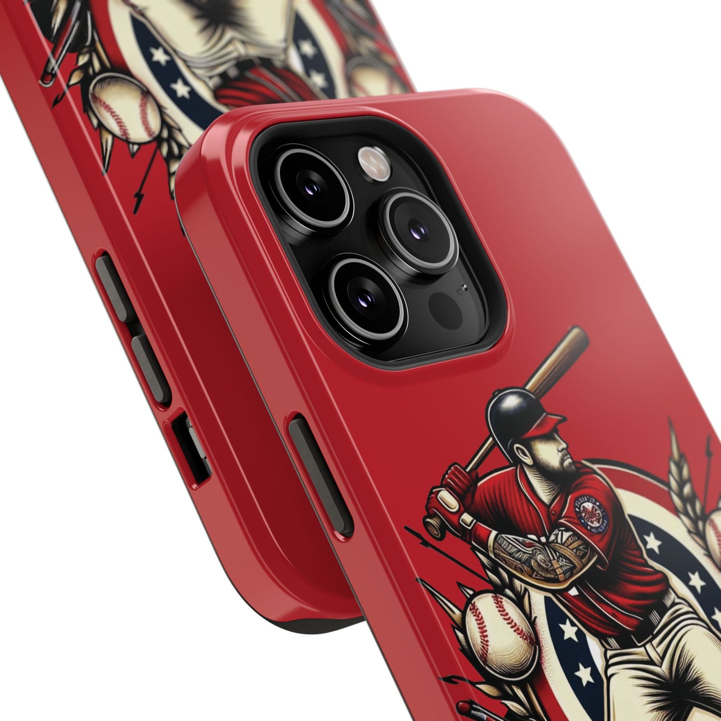 Washington Baseball At Bat Impact-Resistant Cases