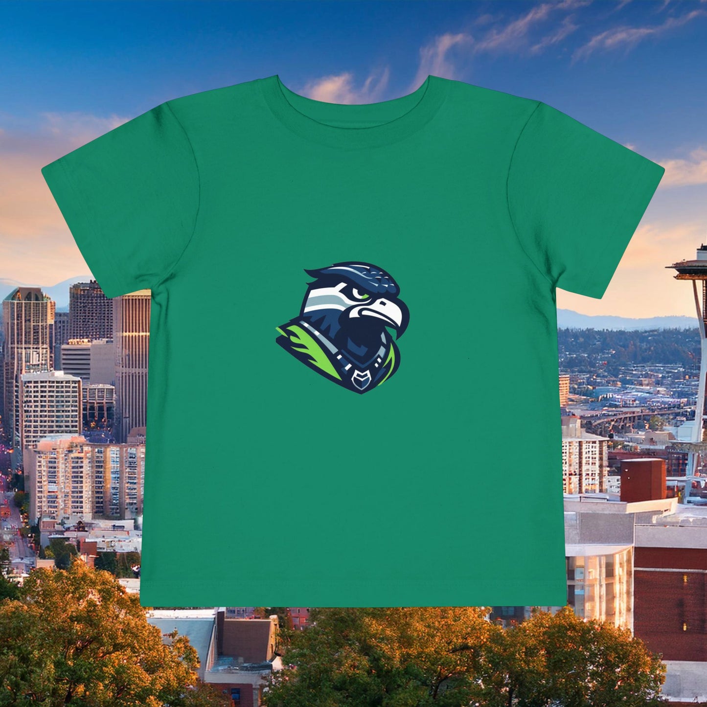 Seattle Football Crest Toddler Tee