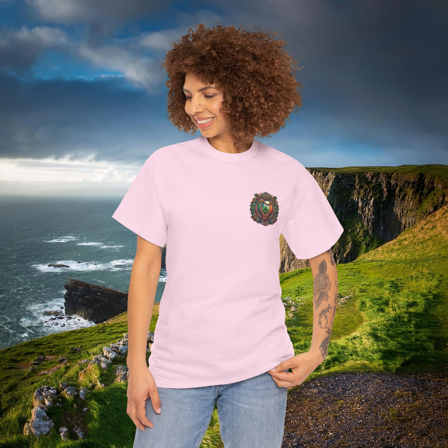 Ireland Harp Crest Tee