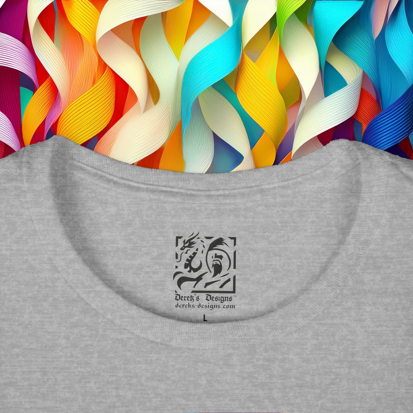 Rainbow Heart Women's Softstyle Tee