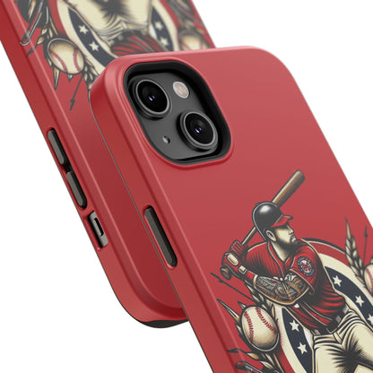 Washington Baseball At Bat Impact-Resistant Cases
