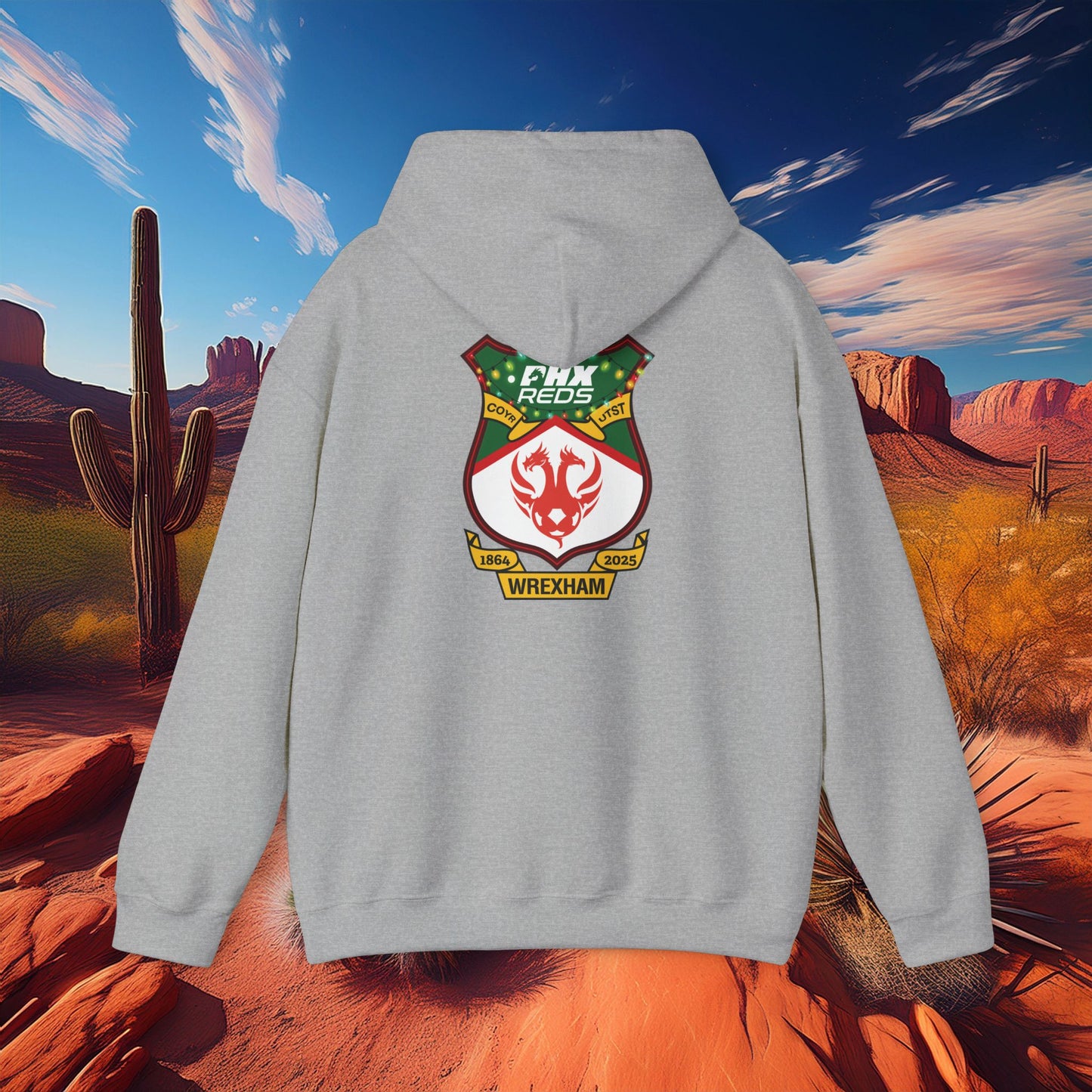 PHX Reds "Merry Wrexmas" Hoodie